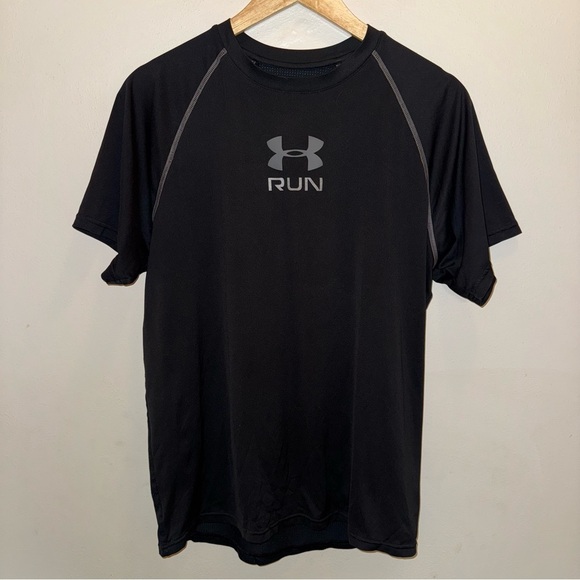 Under Armour HeatGear Run T-shirt Men’s Size Medium - Picture 1 of 6